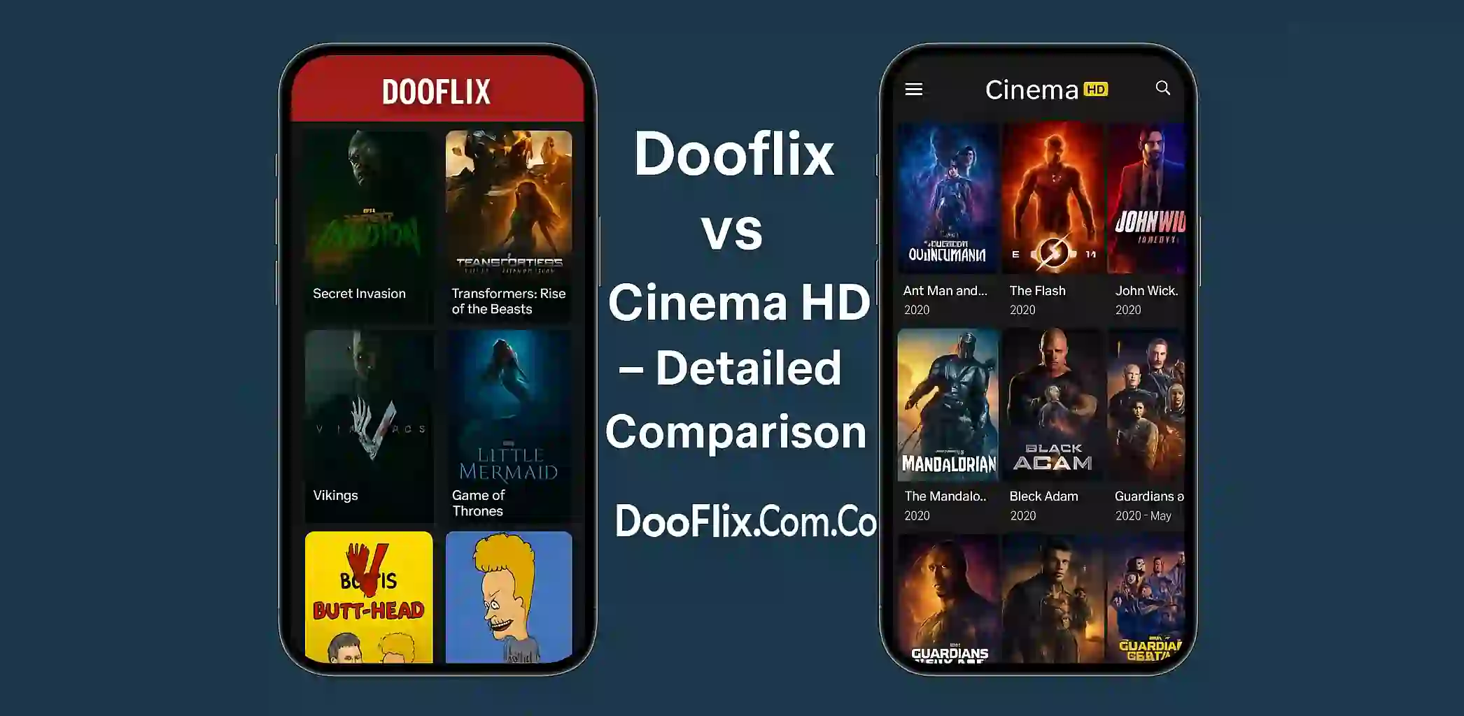 Dooflix vs Cinema HD – Detailed Comparison