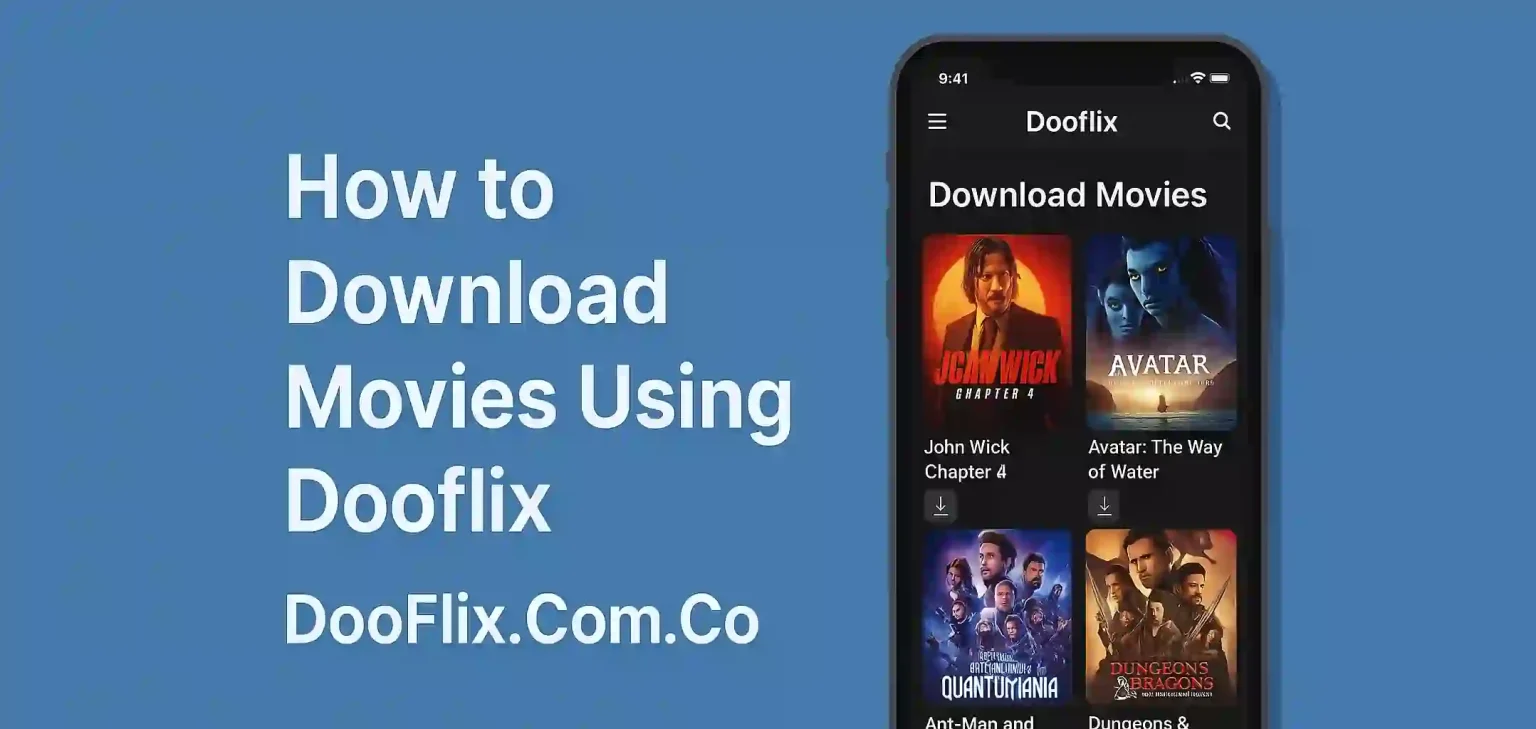 How to Download Movies from Dooflix